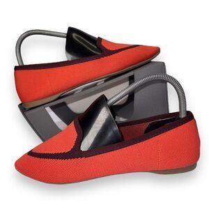 Birdies The Blackbird Comfort Washable Loafers Coral Reef / Black Women's 7.5